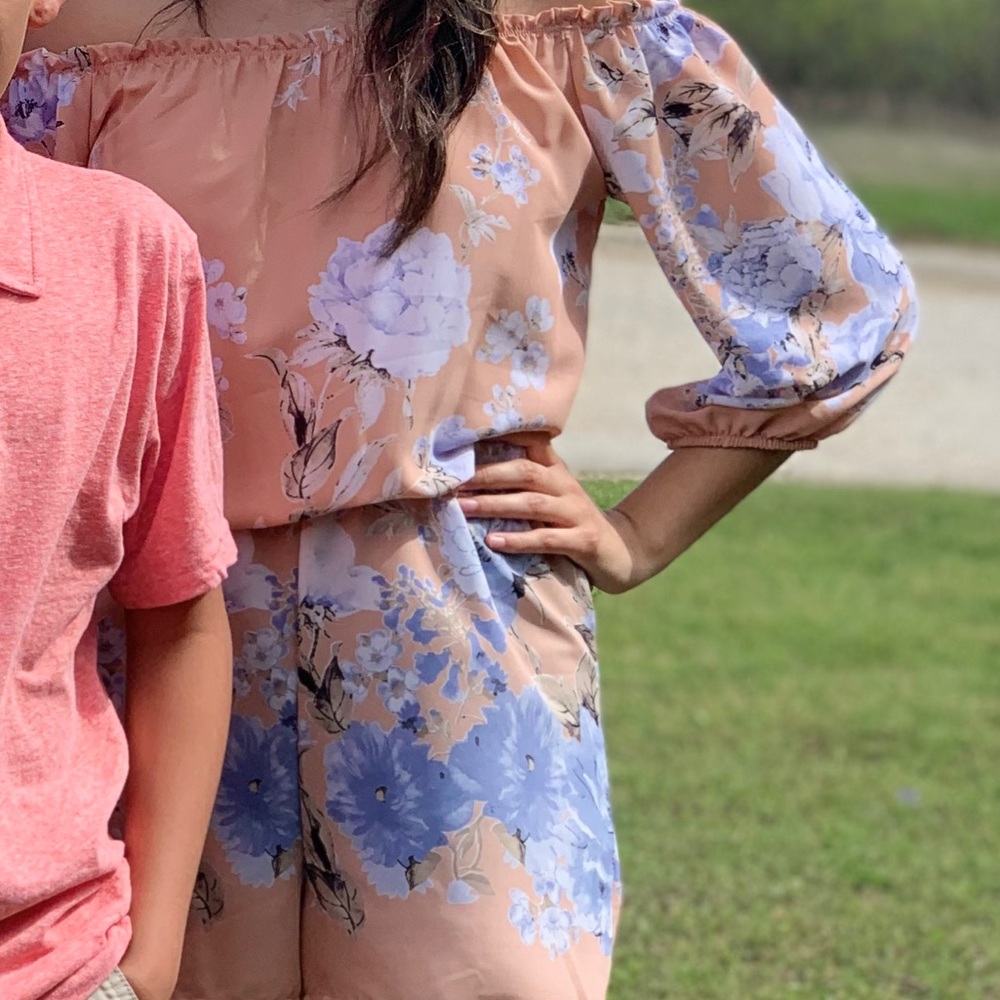 Floral romper